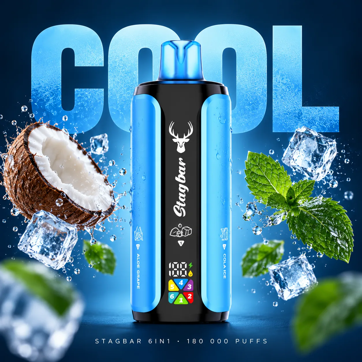 Stagbar 6in1 Cool Edition 180000 